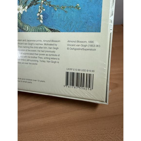 Almond Blossom Vincent Van Gogh 1000 piece Jigsaw Puzzle Sealed - Picture 4 of 5